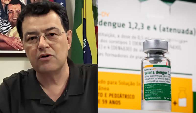 Senador Eduardo Braga celebra imunização de profissionais de saúde contra a dengue