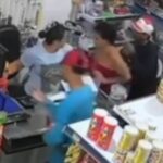 Câmeras registram assalto a comércio com agressão a funcionário em Manaus