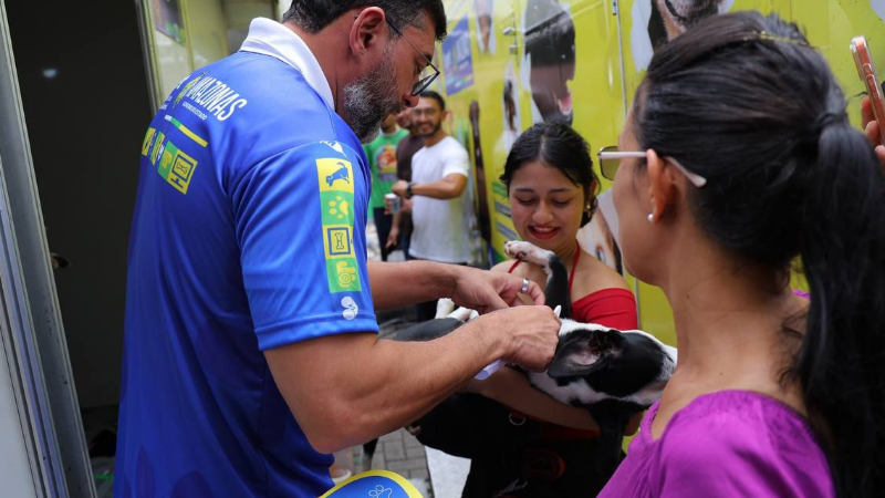 Governador ressalta impacto do maior mutirão de castração do AM; ação realizou mais de 2 mil atendimentos