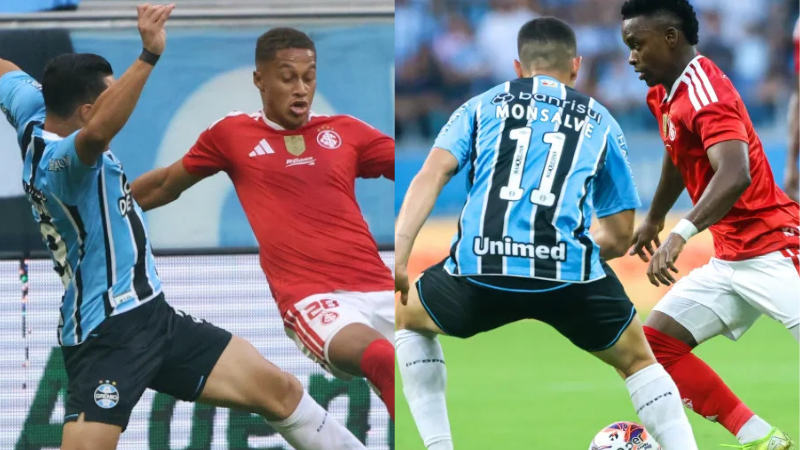 Grêmio vence o Inter e abre larga vantagem na final do Campeonato Gaúcho