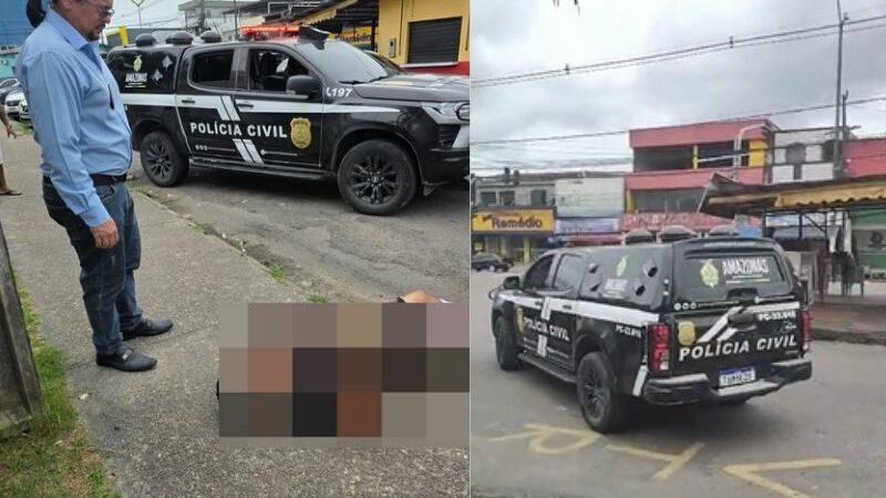 Homem é socorrido após chegar esfaqueado em delegacia de Manaus