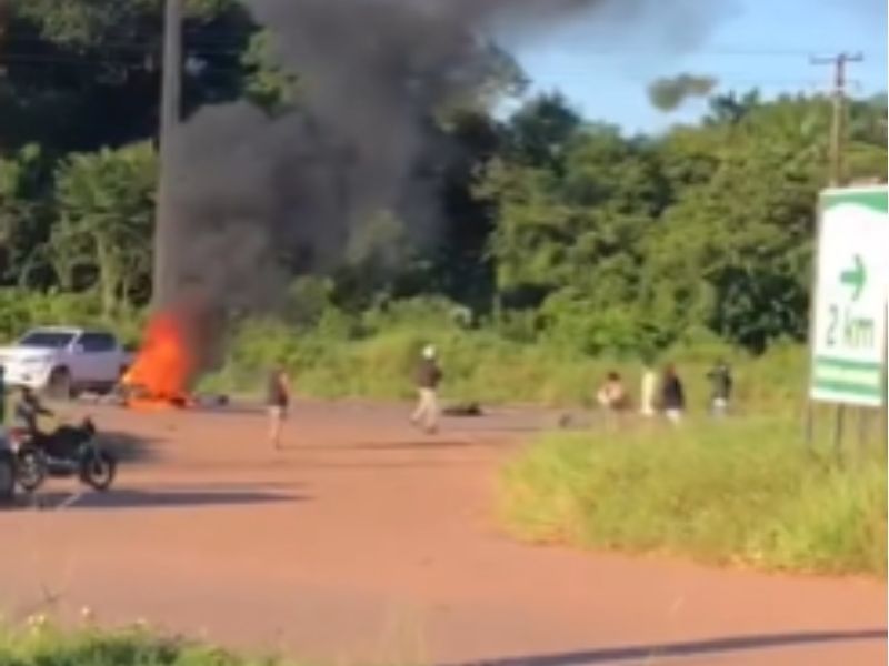 Motociclista morre após colisão seguida de incêndio na AM-070