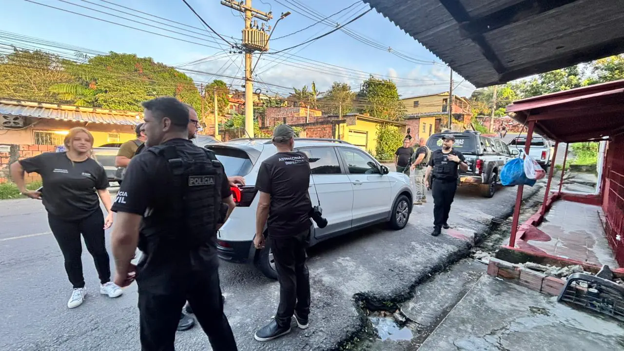 Polícia Civil realiza operação na zona norte de Manaus