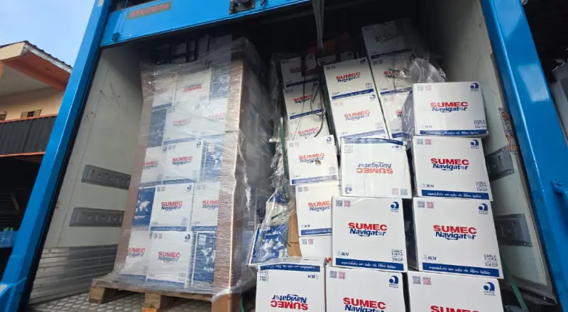 Polícia recupera 12 toneladas de produtos de informática desviados após golpe em Manaus