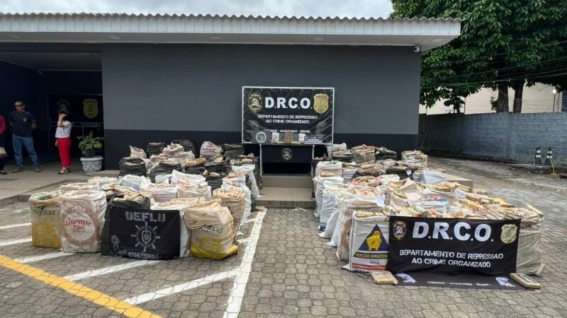 Traficante é preso com 4,5 toneladas de skunk avaliadas em R$ 86 milhões no Amazonas