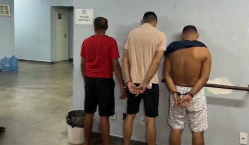 Trio é preso por tráfico de drogas e polícia desarticula comercialização de entorpecentes em Manaus