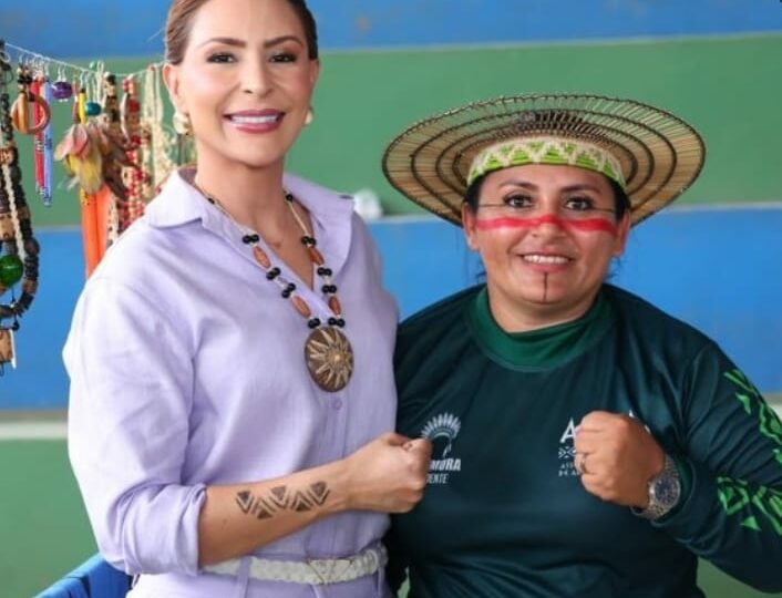 Primeira Dama Dra. Renata Pinheiro ressalta a importância desta ação do Março Lilás