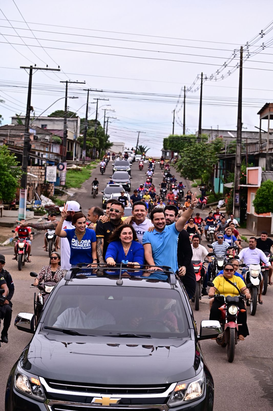 Professora Maria do Carmo mostra força política em Maués: ‘vamos libertar o Amazonas do atraso’