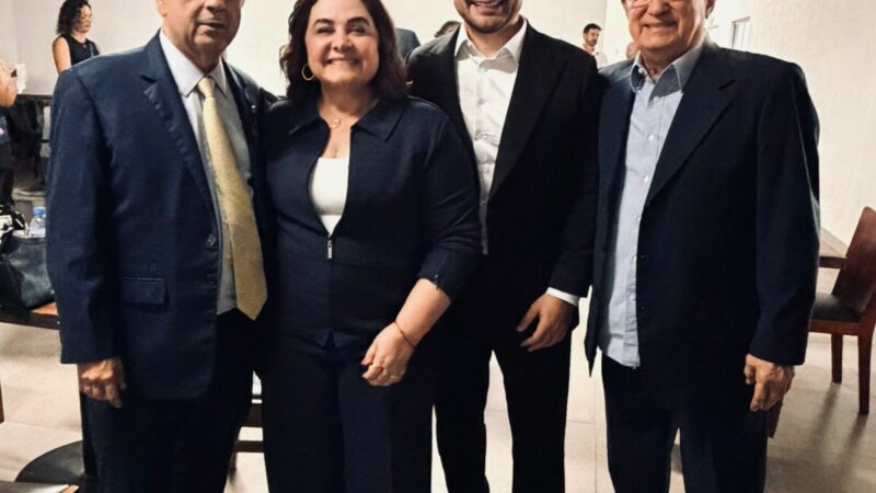 Pré-candidata do PL ao governo, Professora Maria do Carmo está em Brasília para gravar inserções partidárias com Flávio Bolsonaro