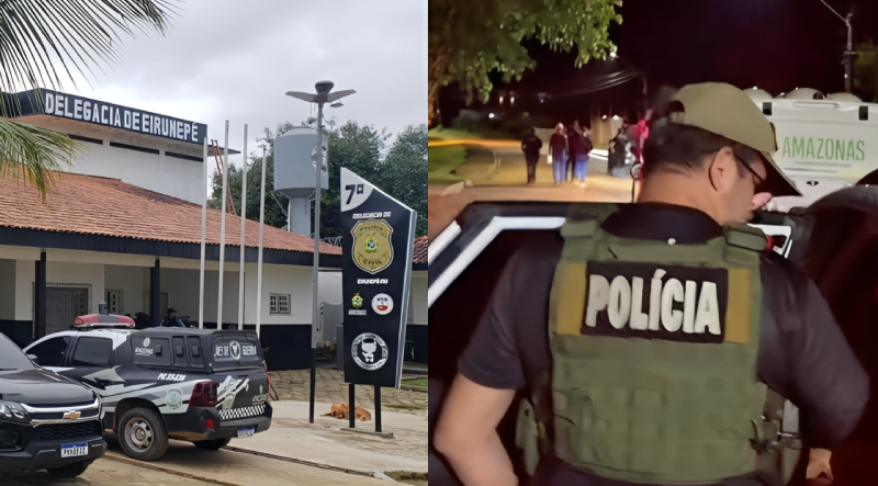 Forças de segurança prendem 11 pessoas envolvidas com o tráfico de drogas em Eirunepé