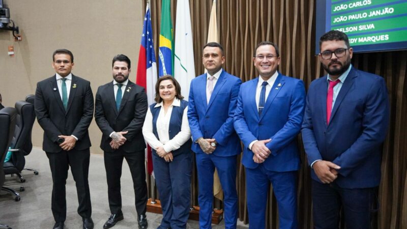 Professora Maria do Carmo visita Câmara Municipal e mostra união no projeto da direita para o Amazonas