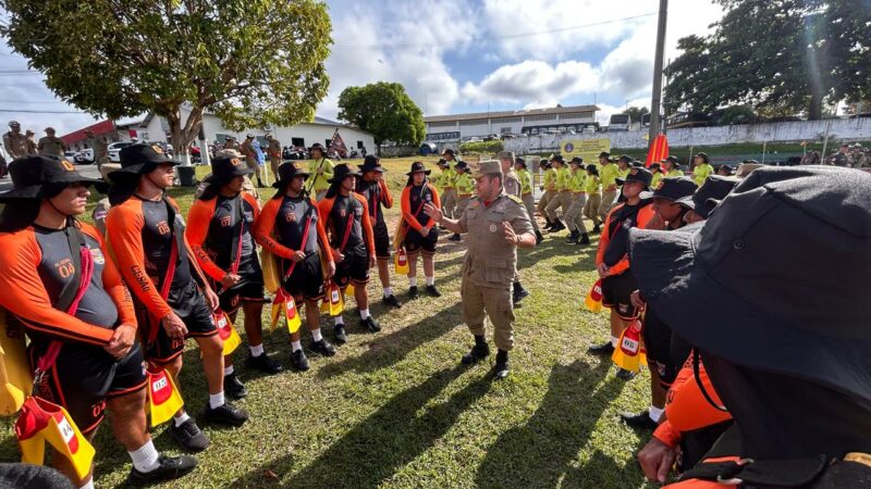 Corpo de Bombeiros Militar do Amazonas inicia atividades da quinta turma do Curso de Salvamento Aquático