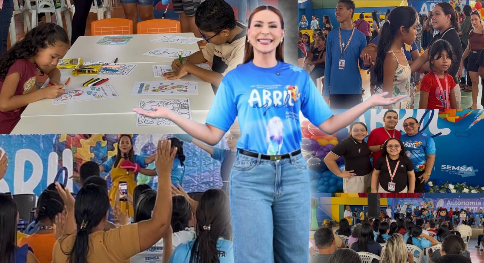 Dra: Renata Pinheiro destaca a importância do mês de conscientização sobre o Autismo: evento reúniu famílias em uma manhã de acolhimento e inclusão no município de Autazes!