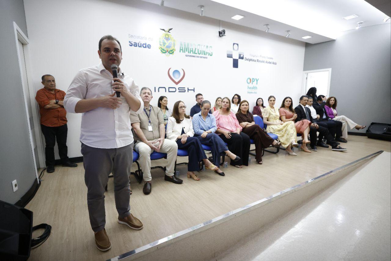 Governador interino Roberto Cidade lança ações para ampliar atendimento à saúde feminina com o programa +Saúde da Mulher