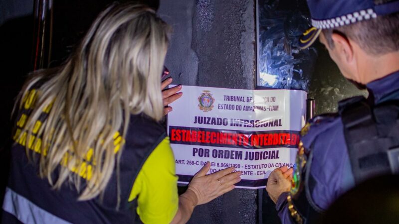 Operação Impacto: Adega é interditada, bares encerrados por venda de bebida alcoólica para adolescente em Manaus