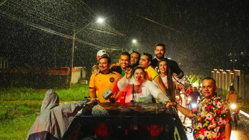 POLÍTICA:  Emoção toma conta da caravana da Professora Maria do Carmo em Guajará