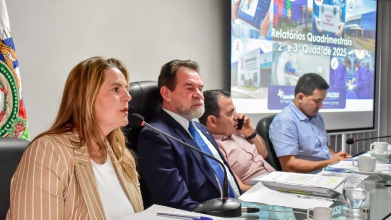 Relatório quadrimestral aponta 31 milhões de atendimentos e ampliação de leitos na rede estadual de Saúde do Amazonas