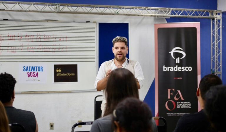 Projeto ‘Ópera nas Escolas’ leva oficinas interativas de canto lírico a estudantes da rede pública de Manaus