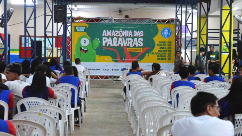 Com apoio do Governo do Amazonas, “Amazônia das Palavras” percorre sete municípios do estado