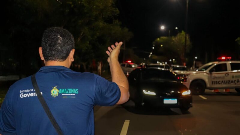 Operação Segurança Presente: Detran-AM registra 923 infrações durante fiscalização, no fim de semana
