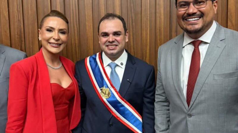 Prefeito de Autazes Thomé Neto prestigia posse de Roberto Cidade e destaca parceria com novo governador