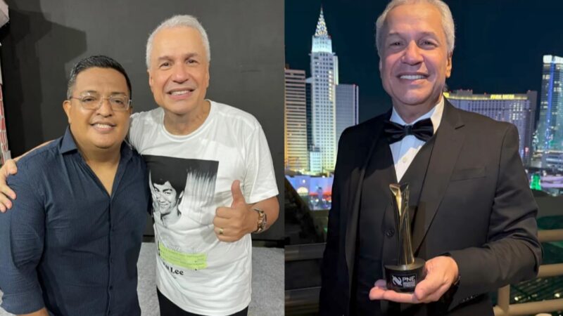 Sikêra Jr é eleito Melhor Apresentador da TV Brasileira em premiação internacional nos EUA
