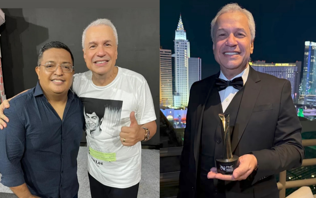 Sikêra Jr é eleito Melhor Apresentador da TV Brasileira em premiação internacional nos EUA