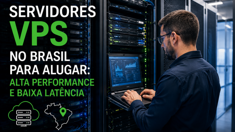 Servidores VPS no Brasil para Alugar: Alta Performance e Baixa Latência