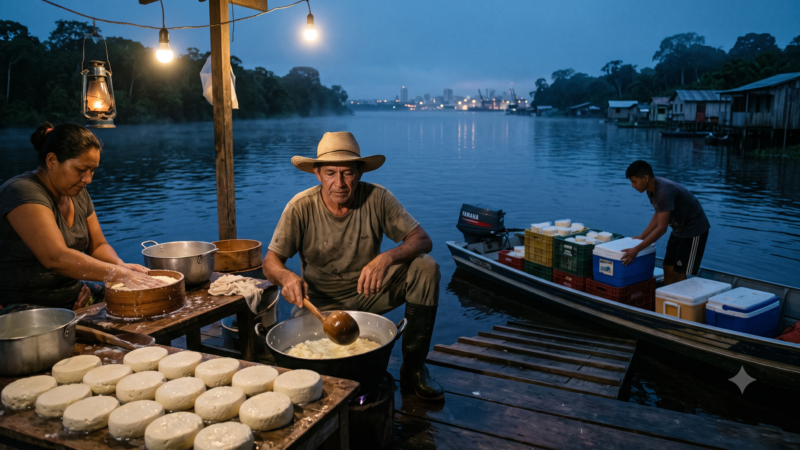 Queijo de Autazes: como a bacia leiteira do Amazonas transforma leite em identidade e renda