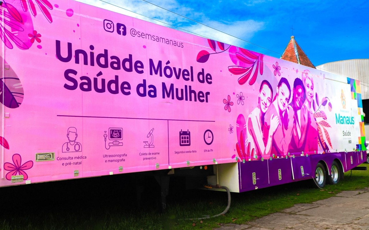 Saúde da Mulher: unidade móvel muda de local na Zona Oeste de Manaus
