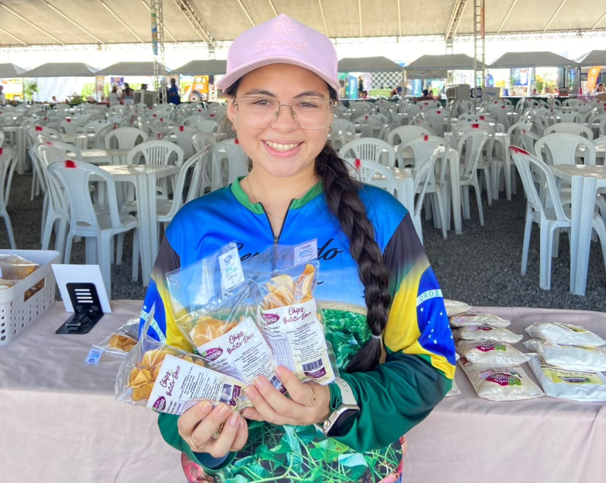 Chips de batata-doce viram nova renda para produtora em RR