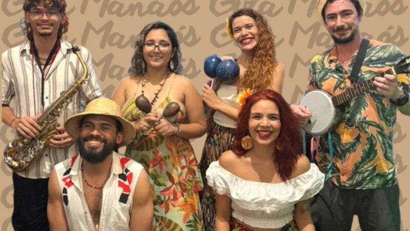 Carimbó ganha noite de festa no Centro de Manaus
