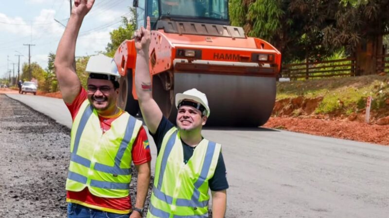 Governo do Amazonas investe R$ 15 milhões em pavimentação e recupera sistema viário de Autazes