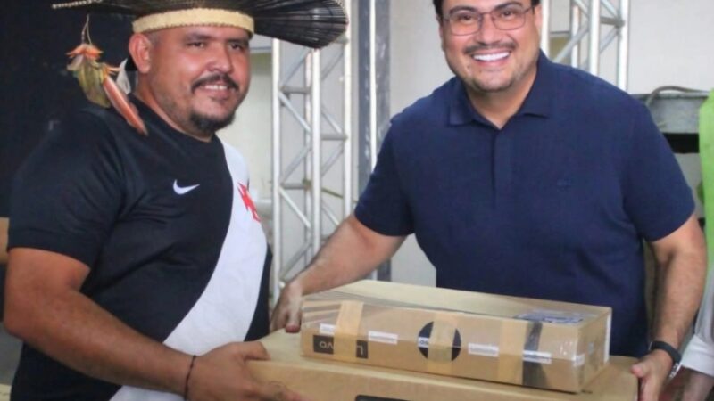 PREFEITO THOMÉ NETO GARANTE CONECTIVIDADE PARA AS 37 ALDEIAS MURA COM PROJETO “ALDEIAS CONECTADAS”