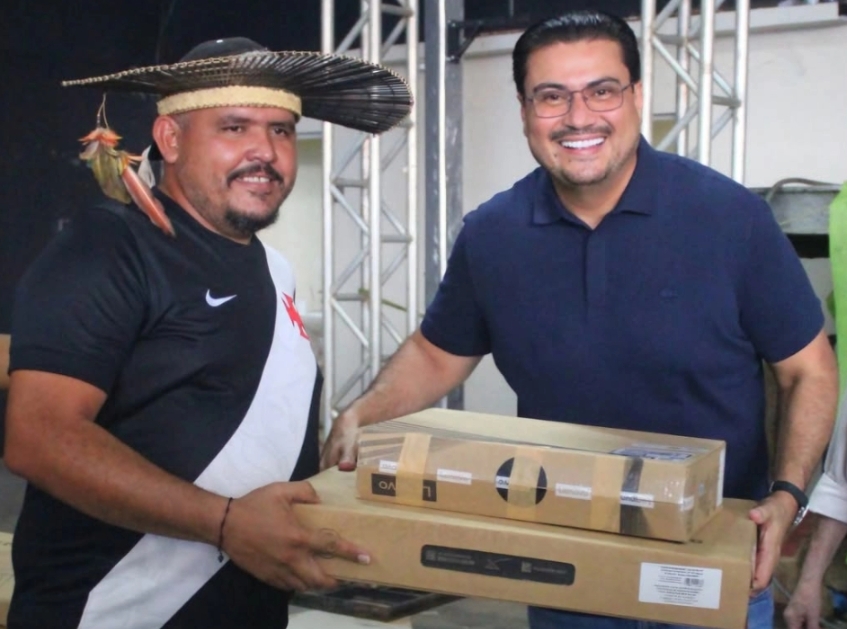 PREFEITO THOMÉ NETO GARANTE CONECTIVIDADE PARA AS 37 ALDEIAS MURA COM PROJETO “ALDEIAS CONECTADAS”