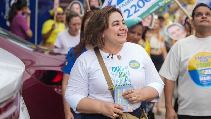 Professora Maria destaca compromisso com empreendedorismo e dá voz ao sentimento de mudança em caminhada na zona Norte