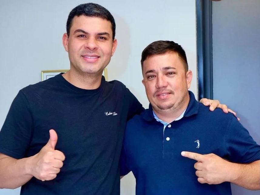 Vereador Edgar reforça compromisso com Alvarães em reunião com deputado Saullo Vianna