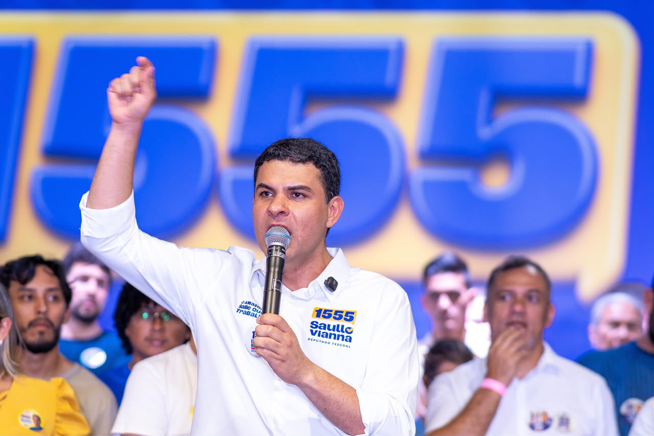 AVISO DE PAUTA 🔈 ➡️ Saullo Vianna realiza encerramento da campanha em Manaus nesta quarta-feira