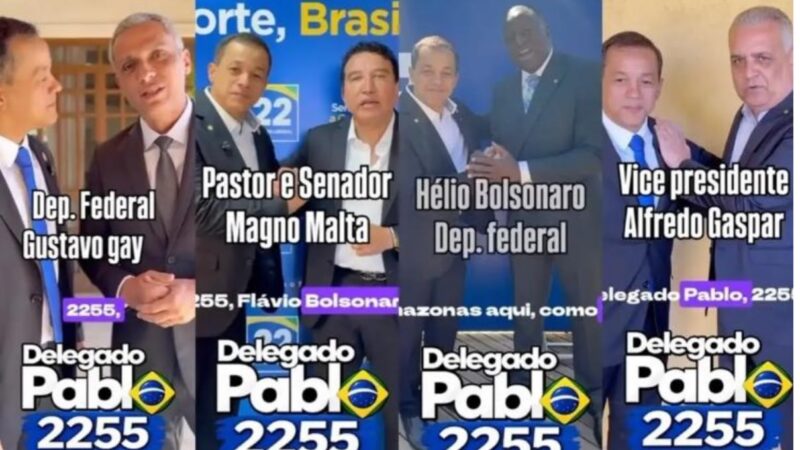 Delegado Pablo Recebe Apoio De Lideranças Nacionais Da Direita Na Disputa Por Vaga Na Câmara