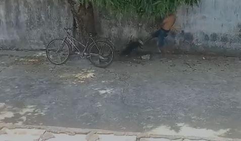 Homem é preso após agredir cachorro em Itacoatiara