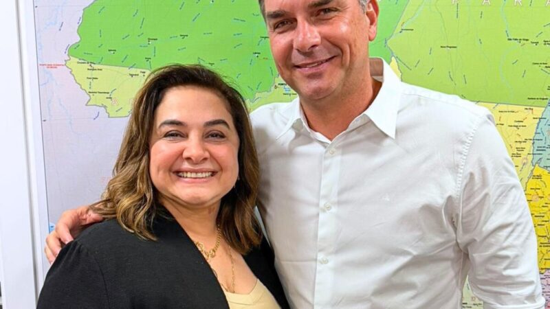 Professora Maria anuncia vinda de Flávio Bolsonaro ao Amazonas no dia 12 de setembro