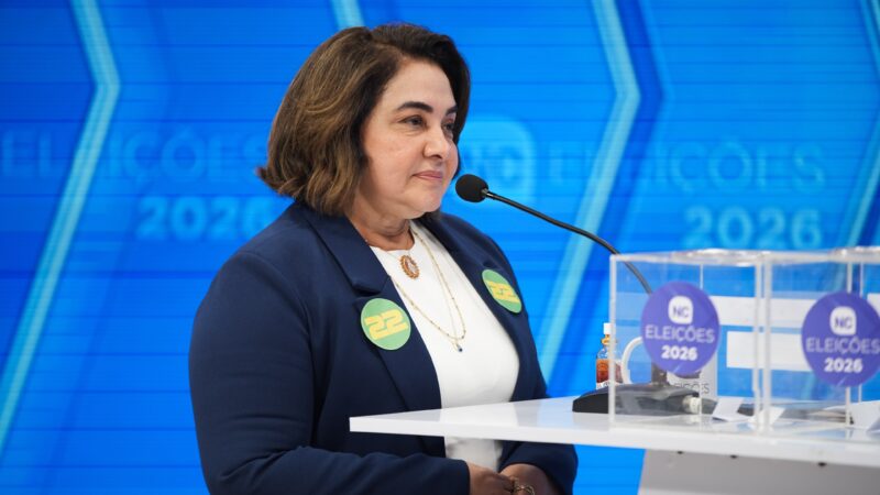 Segurança Pública: ‘Vamos tratar bandido como bandido’, garante Professora Maria em debate da TV Norte