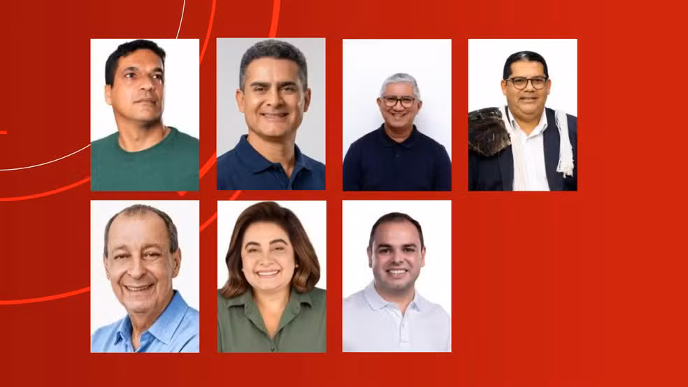 Reuniões, sabatina e viagens: veja o que fizeram os candidatos ao governo do AM neste sábado (12/09/2026)