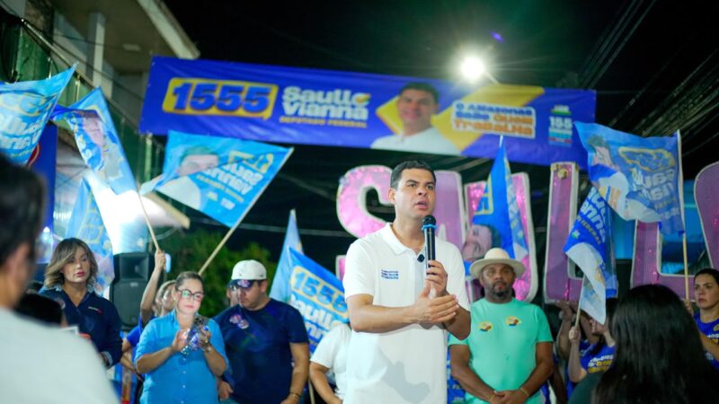 Saullo Vianna leva campanha à zona norte e reforça compromisso com quem mais precisa