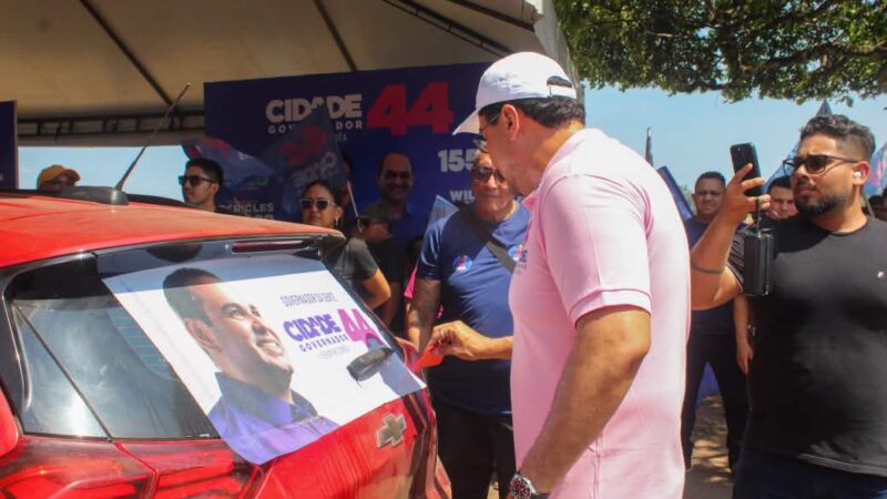 Thomé Neto mobiliza Autazes com grande adesivaço neste sábado