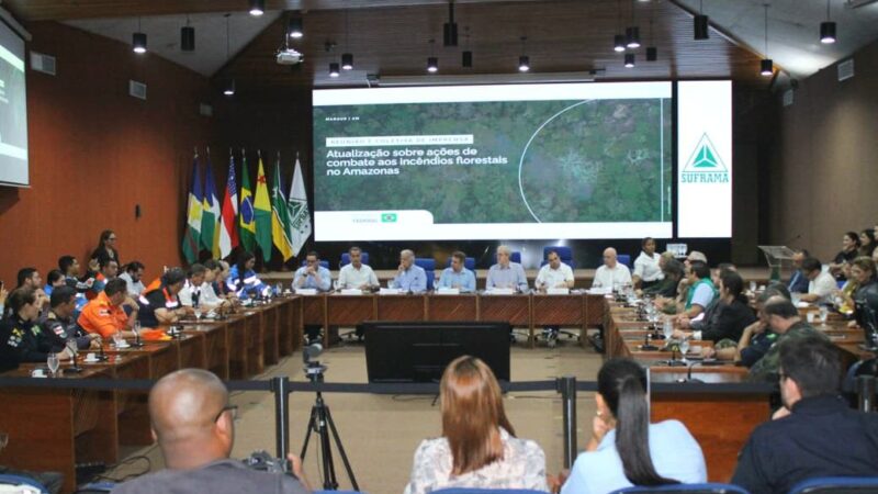 Amazonas ganha Estado-Maior Conjunto para reforçar o combate aos incêndios