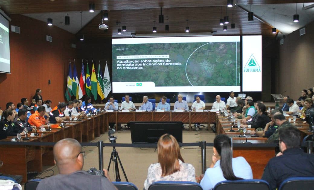 Amazonas ganha Estado-Maior Conjunto para reforçar o combate aos incêndios