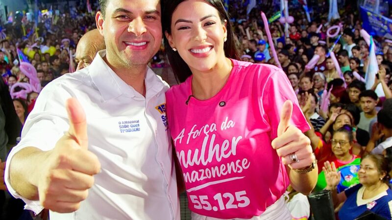 *Saullo Vianna reúne mais de 15 mil pessoas no encerramento da campanha em Manaus*