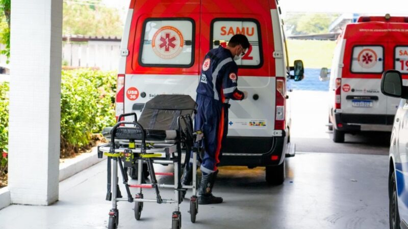 Retenção de macas do Samu em hospitais deixou de atender 2.124 chamados em Manaus em 2026
