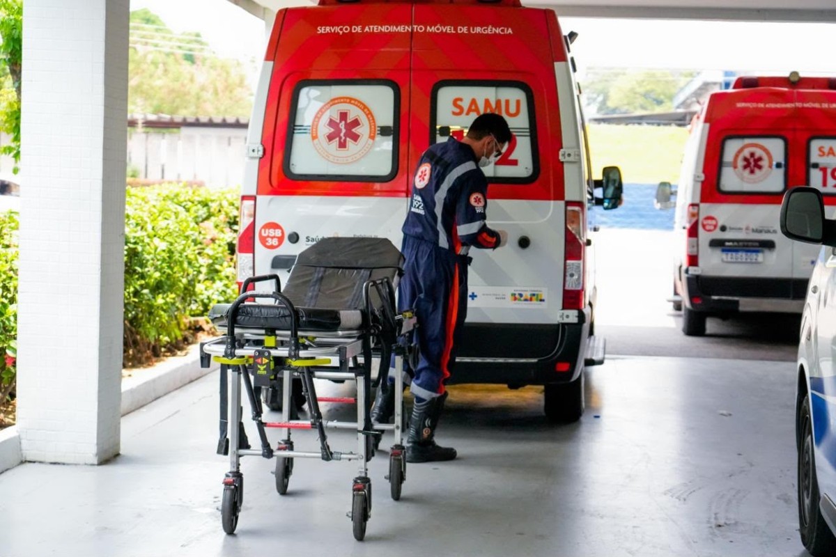 Retenção de macas do Samu em hospitais deixou de atender 2.124 chamados em Manaus em 2026